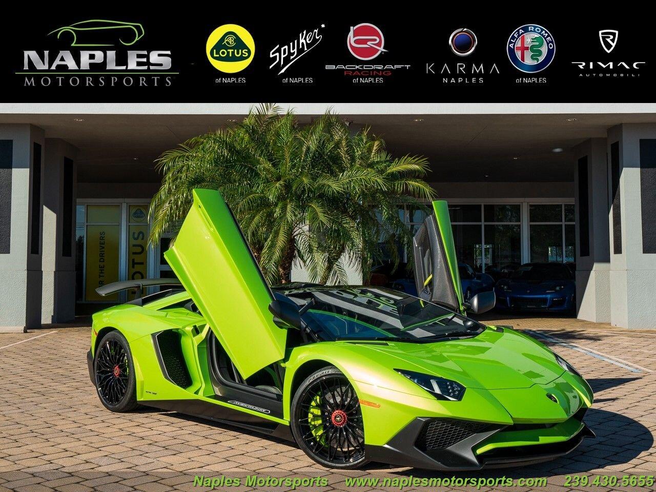Used 2017 Lamborghini Aventador LP 750-4 SV For Sale (Sold