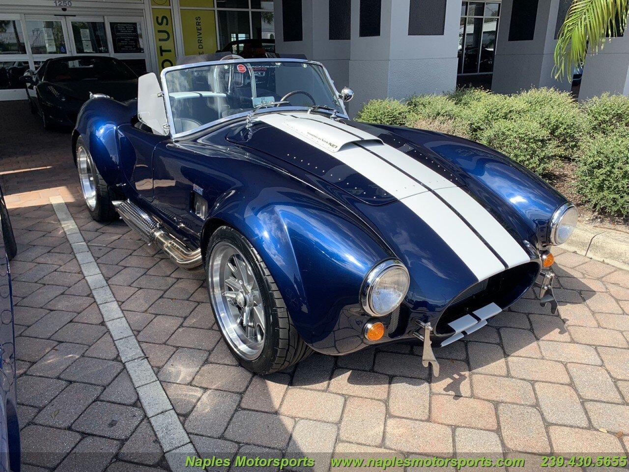 Used 1965 Replica/Kit Backdraft Racing For Sale (Sold) | Naples