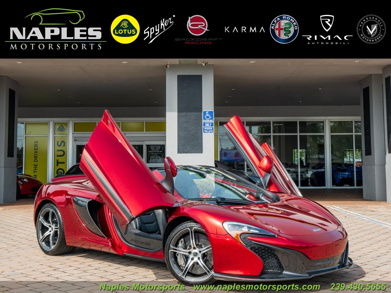 Used 2015 McLaren 650S For Sale (Sold) Naples Motorsports Inc