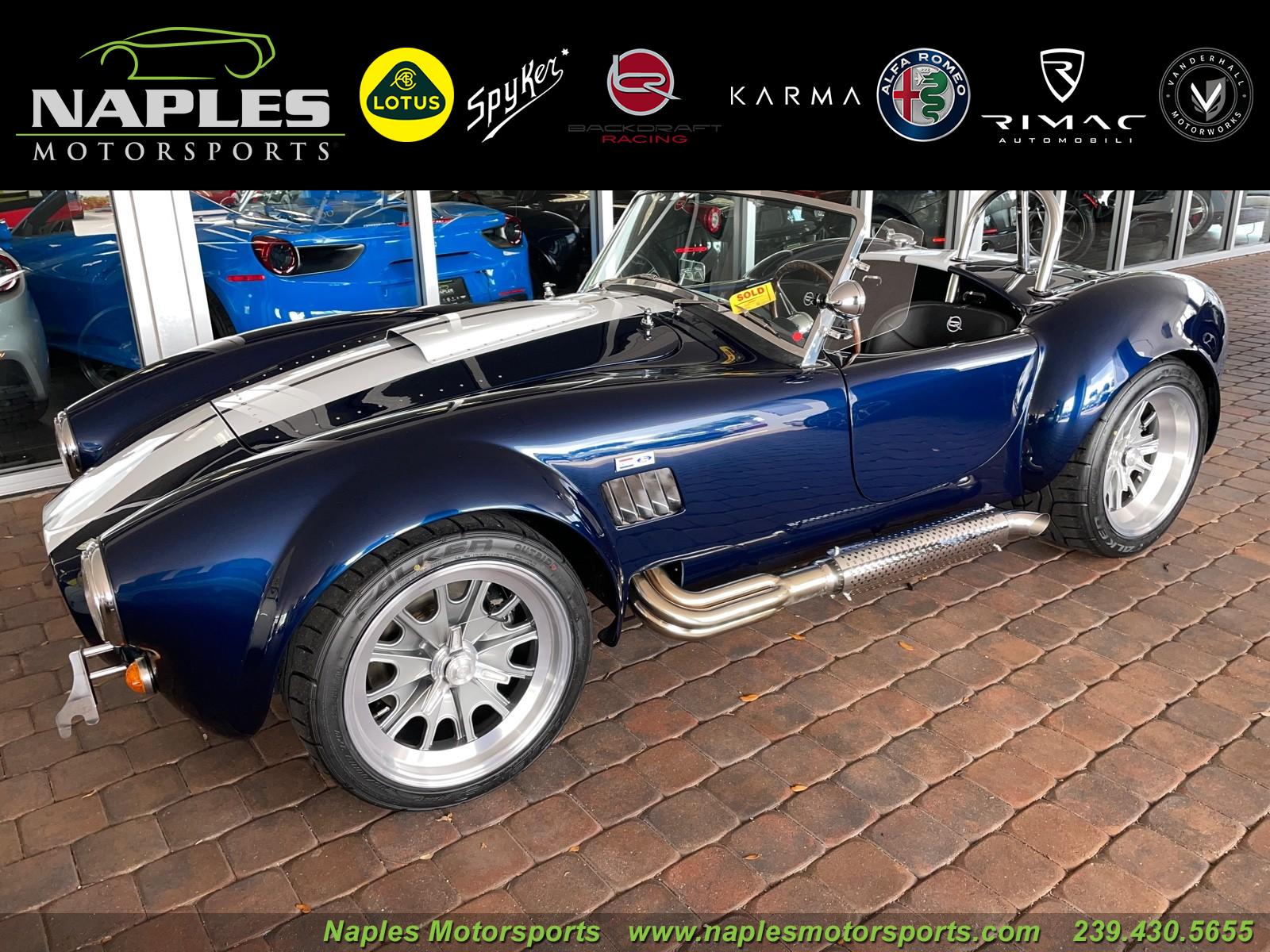 At hoppe Stilk frimærke Used 1965 Roadster Shelby Cobra Replica Classic For Sale (Sold) | Naples  Motorsports Inc - Vanderhall of Naples Stock #22-MT1181