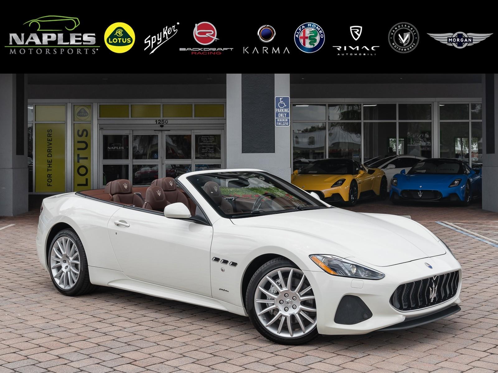Used 2018 Maserati GranTurismo Convertible Sport For Sale (Sold